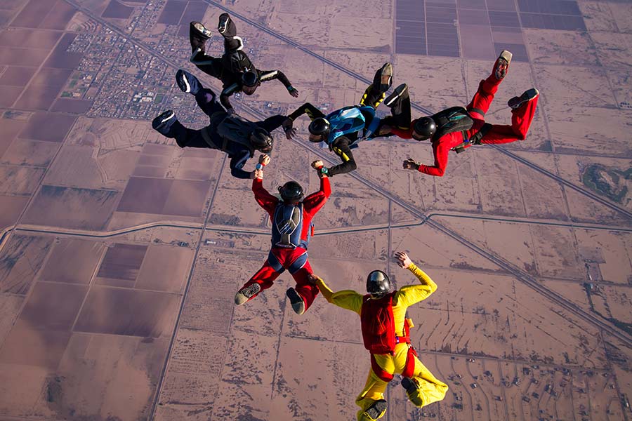 skydiving - Andalusian Adventure Activities with Flamenco Campers